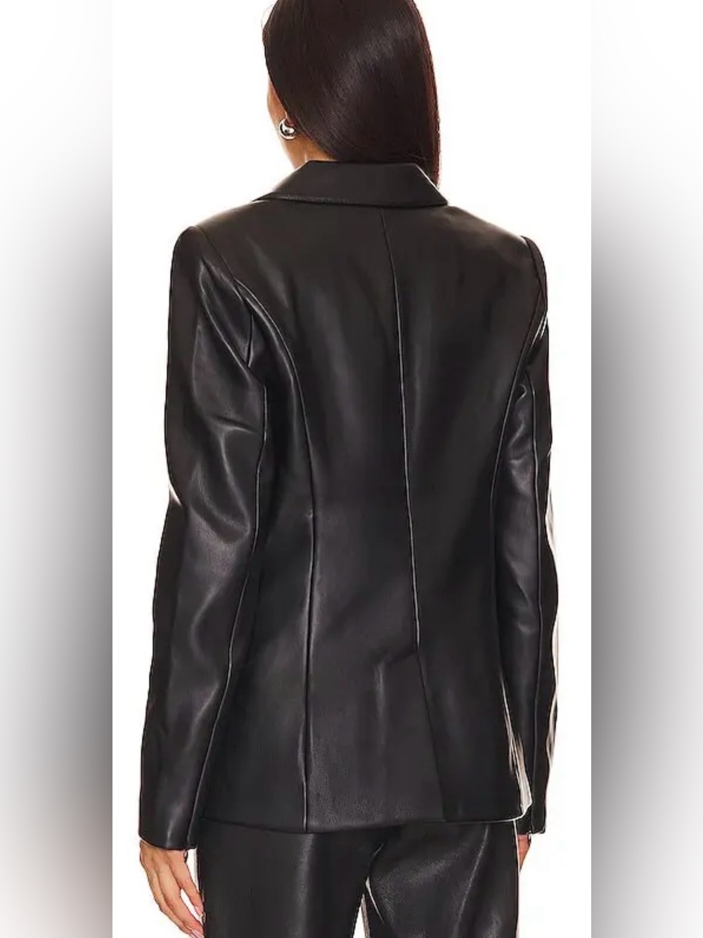 Good American Better Than Leather Sculpted Blazer - Picture 3 of 3